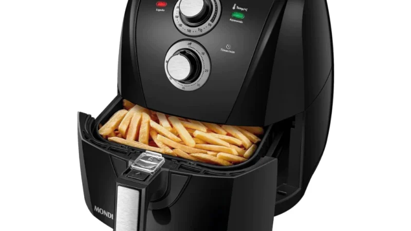 Fritadeira Sem Óleo Air Fryer 4 Litros Mondial 1500w AFN40-BFS 110V