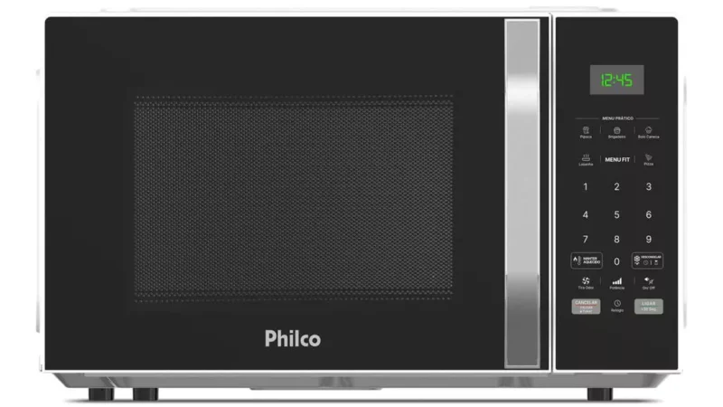 Micro-ondas Philco 25L Preto Função Tira Odor PM27