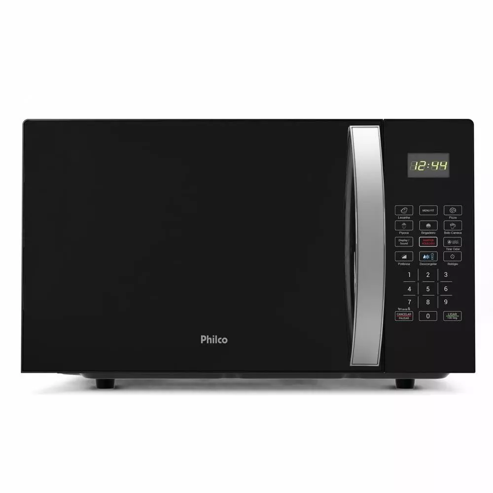 Micro-ondas Philco 28 Litros Limpa Fácil 1100W Preto PMO30P 127V