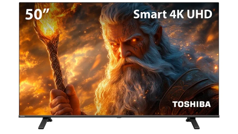 Smart TV DLED 50 4K Toshiba 50C350NS VIDAA 3 HDMI 2 USB Wi-Fi – TB054E